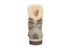 Bearpaw Womens Virginia Fur Boot - White -Skechers Store US 01 300825 04