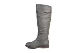 Journee Collection Womens Spokane Extra Wide Calf Tall Boot - Dark Grey -Skechers Store US 01 300946 03