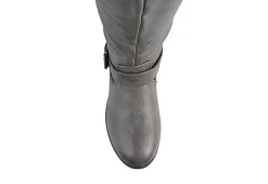 Journee Collection Womens Spokane Extra Wide Calf Tall Boot - Dark Grey -Skechers Store US 01 300946 05