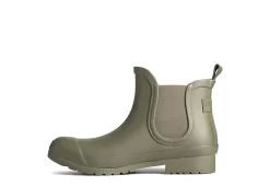 Sperry Womens Walker Chelsea Rain Boot - Olive 11 Sperry Womens Walker Chelsea Rain Boot - Olive -Skechers Store US 01 301725 02