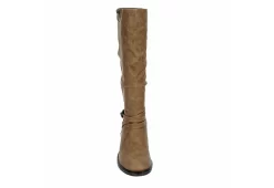 Xappeal Womens Nadeen Wide Calf Riding Boot - Taupe -Skechers Store US 01 301863 02