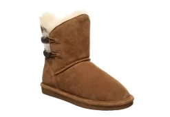 Bearpaw Womens Rosaline Fur Boot - Tan