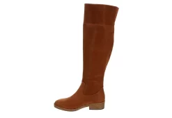 Eva & Zoe Womens Bria Wide Calf Tall Boot - Cognac -Skechers Store US 01 301948 03