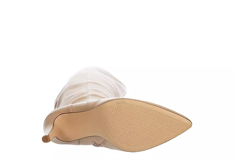 Xappeal Womens Miranda Wide Calf Over The Knee Boot - Latte 9 Xappeal Womens Miranda Wide Calf Over The Knee Boot - Latte - Image 7