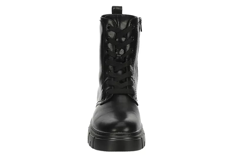 Limelight Womens Rudy Combat Boot - Black 5 Limelight Womens Rudy Combat Boot - Black - Image 3