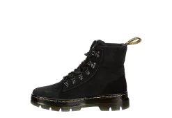 Dr. Martens Dr.martens Womens Combs Suede Combat Boot - Black -Skechers Store US 01 302021 03