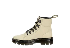 Dr. Martens Dr.martens Womens Combs Suede Combat Boot - Off White -Skechers Store US 01 302022 03