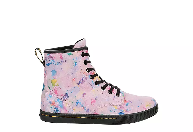 Dr. Martens Dr.martens Womens Sheridan Lace-up Boot - Pink 4 Dr. Martens Dr.martens Womens Sheridan Lace-up Boot - Pink - Image 2