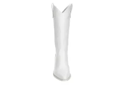 Madden Girl Womens Redford Western Boot - White 11 Madden Girl Womens Redford Western Boot - White -Skechers Store US 01 302385 02