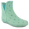 London Fog Womens Piccadilly Rain Boot - Green -Skechers Store US 01 302396 00