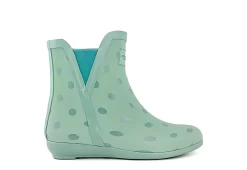 London Fog Womens Piccadilly Rain Boot - Green -Skechers Store US 01 302396 01
