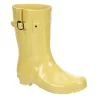 London Fog Womens Piccadilly Rain Boot - Yellow -Skechers Store US 01 302400 00