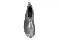 Hunter Boots Llc Womens Original Chelsea Cosmic Rain Boot - Silver -Skechers Store US 01 302434 05