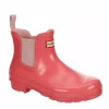 Hunter Boots Llc Womens Original Chelsea Gloss Rain Boot - Pink 2 Hunter Boots Llc Womens Original Chelsea Gloss Rain Boot - Pink -Skechers Store US 01 302441 00