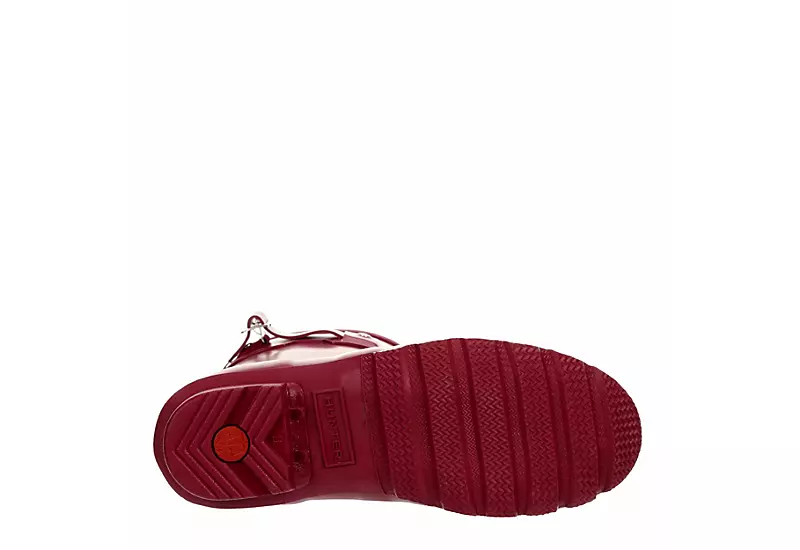 Hunter Boots Llc Womens Original Short Nebula Rain Boot - Burgundy 9 Hunter Boots Llc Womens Original Short Nebula Rain Boot - Burgundy - Image 7