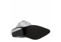 Madden Girl Womens Arizona Western Boot - Black -Skechers Store US 01 302461 06