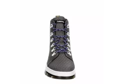 Dr. Martens Dr.martens Womens Combs W Nylon Boot - Grey -Skechers Store US 01 302480 02