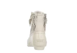 Sperry Womens Syren Gulf Metallic Animal Duck Boot - Ivory 13 Sperry Womens Syren Gulf Metallic Animal Duck Boot - Ivory -Skechers Store US 01 302508 04