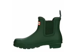 Hunter Boots Llc Womens Original Chelsea Rain Boot - Dark Green -Skechers Store US 01 302665 03