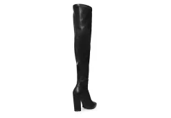 Madden Girl Womens Signall Over The Knee Boot - Black -Skechers Store US 01 302700 03
