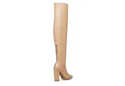 Madden Girl Womens Signall Over The Knee Boot - Nude -Skechers Store US 01 302705 03