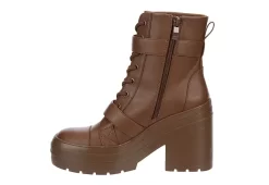 Limelight Womens Jazzie Lace Up Boot - Cognac -Skechers Store US 01 302724 03