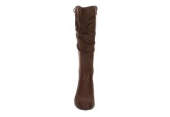 Xappeal Womens Cheyenne Wide Calf Tall Boot - Brown -Skechers Store US 01 302740 02