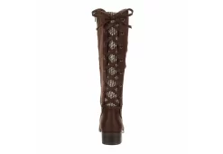 Xappeal Womens Cheyenne Wide Calf Tall Boot - Brown -Skechers Store US 01 302740 04