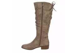 Xappeal Womens Cheyenne Wide Calf Tall Boot - Taupe -Skechers Store US 01 302742 03