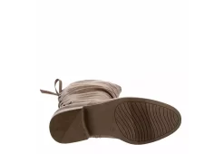 Xappeal Womens Cheyenne Wide Calf Tall Boot - Taupe -Skechers Store US 01 302742 06