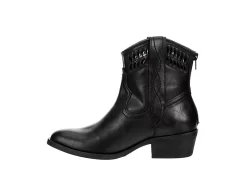 Michael By Michael Shannon Womens Daisy Western Boot - Black -Skechers Store US 01 302750 03