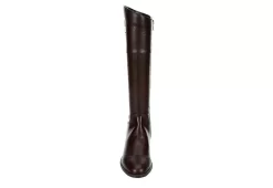 Michael By Michael Shannon Womens Brielle Tall Riding Boot - Dark Brown -Skechers Store US 01 302836 02
