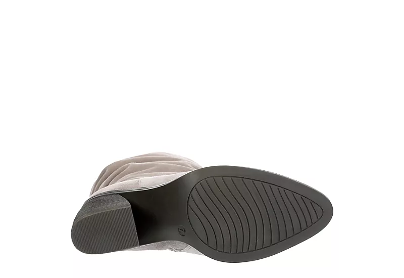 Michael By Michael Shannon Womens Millie Wide Calf Tall Boot - Grey 9 Michael By Michael Shannon Womens Millie Wide Calf Tall Boot - Grey - Image 7