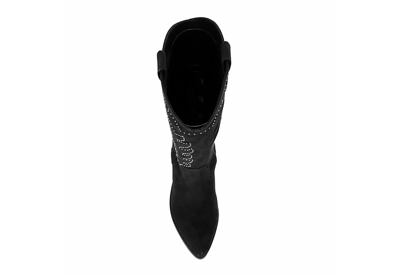 Dv By Dolce Vita Womens Kitschy Western Boot - Black 8 Dv By Dolce Vita Womens Kitschy Western Boot - Black - Image 6