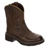 Justin Womens Gemma Western Boot - Dark Brown -Skechers Store US 01 302861 00