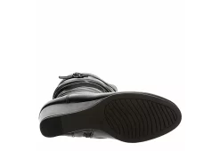 Lauren Blakwell Womens Johanna Wide Calf Wedge Boot - Black 15 Lauren Blakwell Womens Johanna Wide Calf Wedge Boot - Black -Skechers Store US 01 302867 06