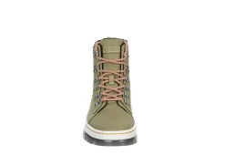 Dr. Martens Dr.martens Womens Combs Nylon Combat Boot - Olive -Skechers Store US 01 302897 02