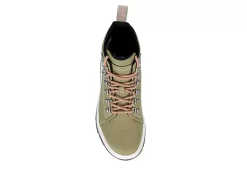 Dr. Martens Dr.martens Womens Combs Nylon Combat Boot - Olive -Skechers Store US 01 302897 05