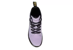 Dr. Martens Dr.martens Womens Combs Nylon Combat Boot - Lilac 14 Dr. Martens Dr.martens Womens Combs Nylon Combat Boot - Lilac -Skechers Store US 01 302907 05