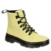 Dr. Martens Dr.martens Womens Combs Nylon Combat Boot - Yellow -Skechers Store US 01 302908 00
