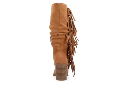 Journee Collection Womens Hartly Fringed Extra Wide Calf Dress Boot - Tan 13 Journee Collection Womens Hartly Fringed Extra Wide Calf Dress Boot - Tan -Skechers Store US 01 303185 04