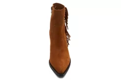 Coconuts Womens Jane Western Ankle Boot - Cognac -Skechers Store US 01 303522 02