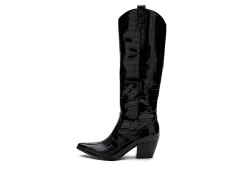 Coconuts Womens Jax Tall Western Boot - Black 12 Coconuts Womens Jax Tall Western Boot - Black -Skechers Store US 01 303523 03