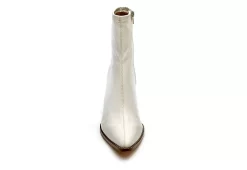 Coconuts Womens Kyra Ankle Western Boot - Bone 11 Coconuts Womens Kyra Ankle Western Boot - Bone -Skechers Store US 01 303526 02