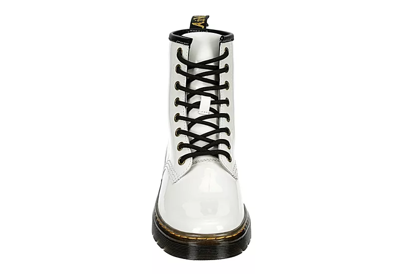 Dr. Martens Dr.martens Womens Zavala Combat Boot - White 5 Dr. Martens Dr.martens Womens Zavala Combat Boot - White - Image 3