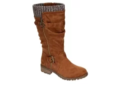 Xappeal Womens Chelsey Tall Boot - Brown