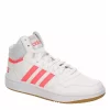 Adidas Womens Hoops 3.0 Mid Top Sneaker - White -Skechers Store US 01 400745 00