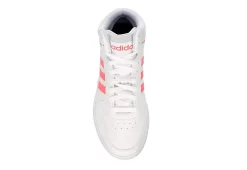 Adidas Womens Hoops 3.0 Mid Top Sneaker - White 14 Adidas Womens Hoops 3.0 Mid Top Sneaker - White -Skechers Store US 01 400745 05