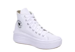 Converse Womens Chuck Taylor All Star Move High Top Sneaker - White