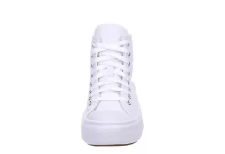 Converse Womens Chuck Taylor All Star Move High Top Sneaker - White -Skechers Store US 01 400794 02
